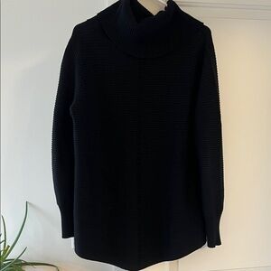 Cyrus Black Cowl Neck Sweater